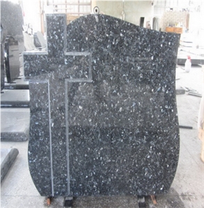Blue Pearl Poland Tombstones Granite Gravestones