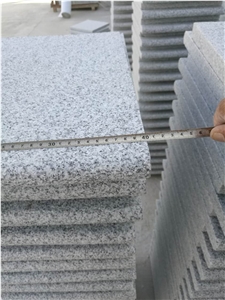 China Hubei G603 Light Grey Granite Pool Coping, Paving Tiles