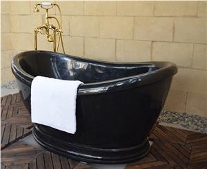 China Marble Custom Design Freestanding Bathtub, Hang Grey Marble Bathtub for Hotel