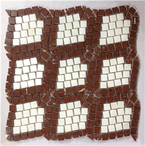China Mosaic Tiles Background Covering Tile, Onyx Mosaic Tile