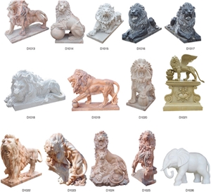 China Supplier Carved Animal Sculpture, Landscaping Animal Garden Abstract Art Carving & Sculptures