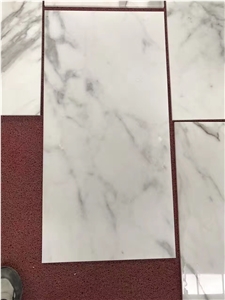 High Quality Factory Wholesale Price Italy Calacatta White Marble Tiles