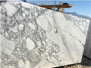 Imported from Quarry Whosale Luxury White Marble Arabescato Corchia Marble Slab