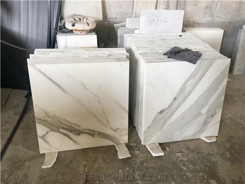 Imported Natural Stone, Calacatta Slab & Wall Covering Tiles