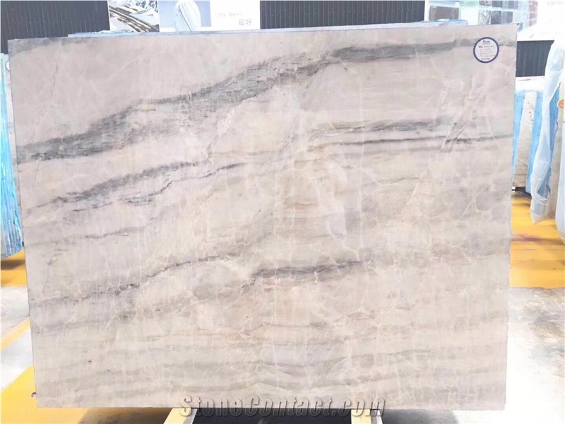 Natural Stone Grey Color Crystal Marble Slab & Tiles for Project