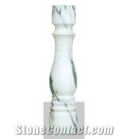 Natural Stone Handcraft Sculptured Balustrade, Pedestal Railings
