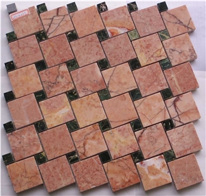 Onxy Mosaic China Basketweave Mosaic Wall Tiles for Bathroom, Onyx Tiles Wall Panel Background Wall
