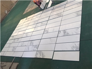 White Marble Mosaic Tile, Marble Mosaic Pattern for Wall Covering Tiles