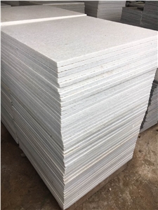 White Quartzite Coping Bullnose for Swimming Pool Cut to Size Tiles