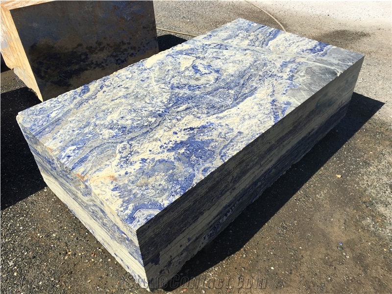 Sodalite Royal Blue Granite Block