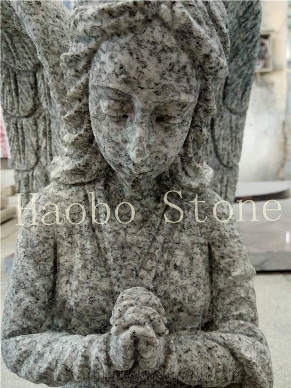 China Quarry Natural Stone Life Size Customize Granite Angel Design Statues for Indoor Decoration,Natural Stone Small Sculpture ,Wholesale Cheap Price