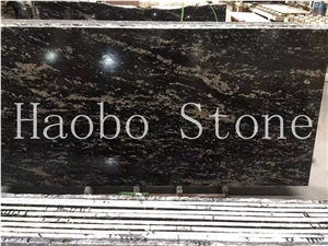 China Quarry Polished Natural Stone Cheap Custom Cut to Size Outdoor Titanium Granite