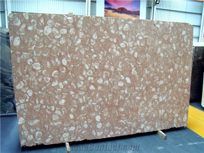 Pink Pool Marble, Pink Roses Marble, Golden Sunset Marble, Pink in White Marble Slabs