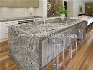 Alaska White Granite Tiles & Slabs, White Polished Granite Floor Tiles, Wall Tiles,Brazil Alaska White Countertop