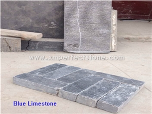 China Blue Limestone Tiles & Slabs,Outdoor Limestone Tiles