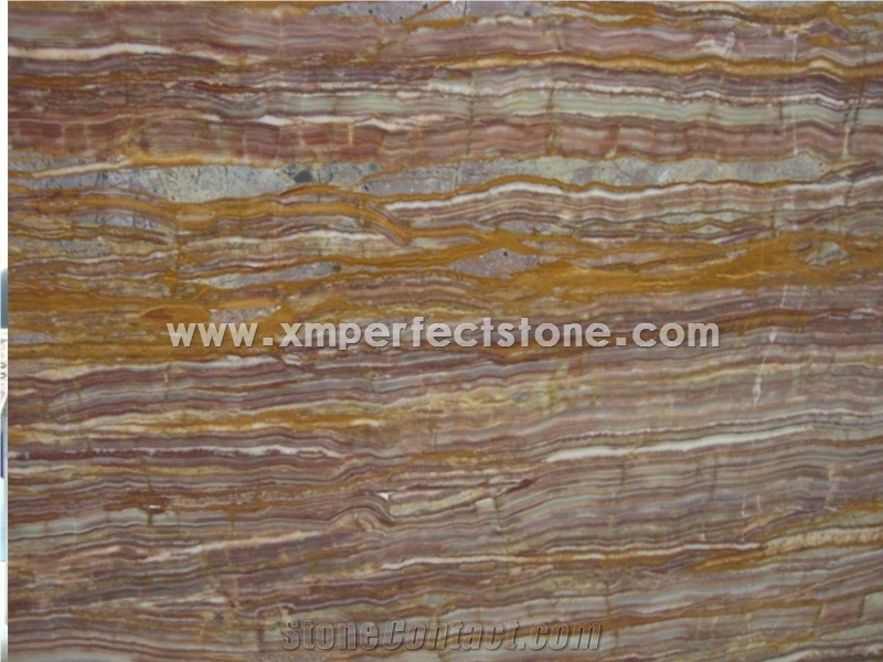 Rainbow Onyx Slabs & Tiles, Multicolor Polished Floor Covering, Cut to Size for Flooring & Indoor Decorations