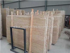 Wood Grain Travertine Vein Travertine Tiles & Slabs Price