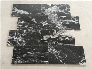 Nero Fantasy Granite Slabs, China Black Granite,Royal Ballet