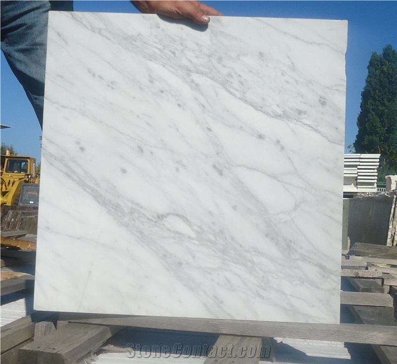 Bianco Carrara Cd Marble Slabs & Tiles