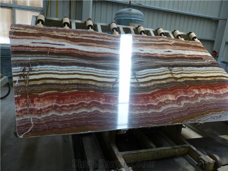 Fantastico Onyx Big Slabs Polished, Cut to Sizes for Flooring Tiles, Wall Cladding,Slab for Counter Tops,Vanity Tops