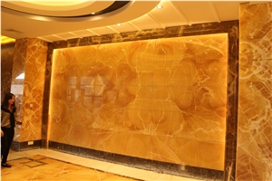 Honey Onyx Big Slabs Polished, Cut to Sizes for Flooring Tiles, Wall Cladding,Slab for Counter Tops,Vanity Tops