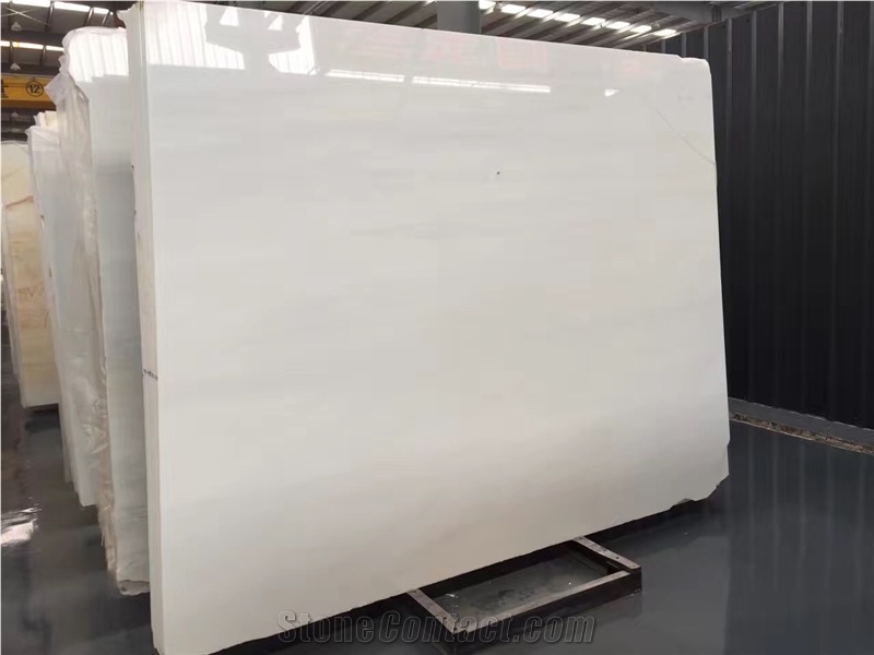 Natural Pure White Jade Marble for Tiles & Slabs Polished Cut to Size for Flooring Tiles, Wall Cladding, Slab