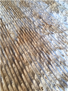 Rough Textured Classic Denizli Wall Tiles, Classic Travertine Chiselled Wall Tile, Waterfall Tile, Lansdcape Stone