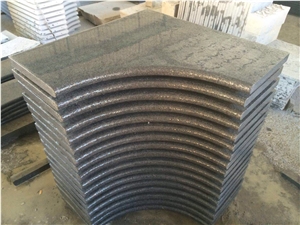 China Granite Pool Surround Factory-Manufacturer G654 Burshed Surface Surrond-60x40x2cm-Padang Dark Grey, Changtai Quarry Manufacturer