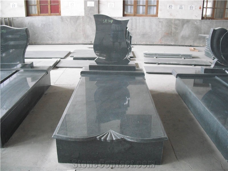 China Impala Granite Monument-Padang Dark Granite Monuments-Pandang G654 Beida Black Tombstone for European Gravestone-Headstone-Gravemarker-Cemetery