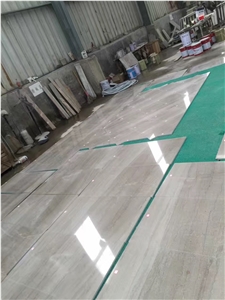 China White Wooden Vein Quarry Manufacturers Of Slabs , Tiles, Cuto Size High Polished-For Interior Decoration Project-For Flooring, Wall, Coverings
