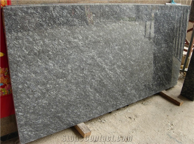 Silver Pearl, Norway Blue Granite Slabs & Tiles-China Made Gangsaw Stone-High Polished, Flamed, Brushed
