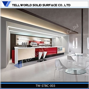 Hot Sale Stone Solid Surface Home/Restaurant Bar Station