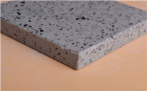 Grey Galaxy Quartz Stone Slabs Polished Surface