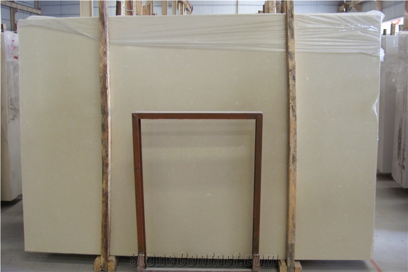 Beige Artificial Stone Slabs Royal Botticino Afrtificial Marble 1.8cm Thickness Artificial Stone Tile and Slabs