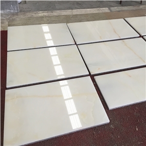 12"X24" Chinese Pure White Onyx Super White Onyx Tile for Flooring and Wall