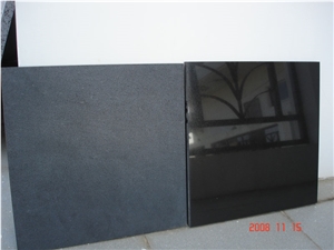 Andesite Black Basalt Tiles, Hainan Black Basalt, Black Basalto / Bazalt / Black Tiles for Walling,Cladding