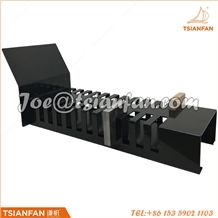 Exquisite Custom Metal Stone Counter Display Stand