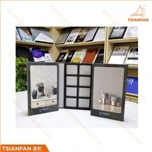 Five Pages Stone Sample Book with Customized Logo Printing
