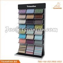 Popular Exquisite Custom Metal Mosaic Tile Showing Stand Display Rack