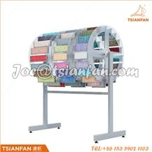 Rotating Custom Metal Mosaic Tile Display Stand