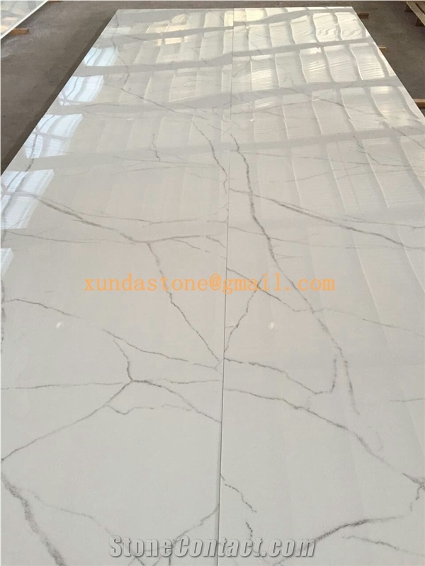 Marmoglass,Glass Marble,White Artificial Marble,Crystal White Veins Marble