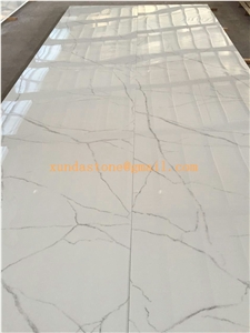 Marmoglass,Glass Marble,White Artificial Marble,Crystal White Veins Marble