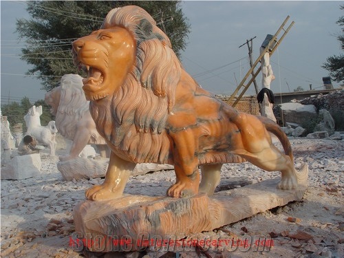 Lion Statue Lion Sculpture Garden Sculpture