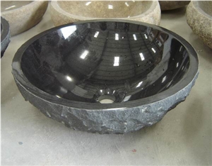 Shanxi Black Granite Sinks,Granite Wash Basins