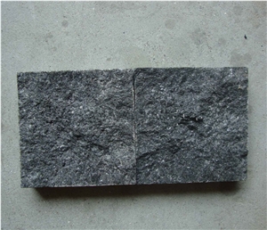 Black Basalt Cube Stone Pavers Cobble Stone