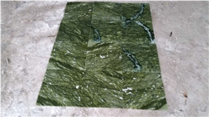 China Dark Dandong Green Marble Tiles M2117