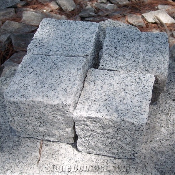 Chinese Cheap Granite G603 Cubes Customized Thickness