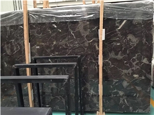 Chinese Dark Emperador Marble Slabs with Best Price Customize Size