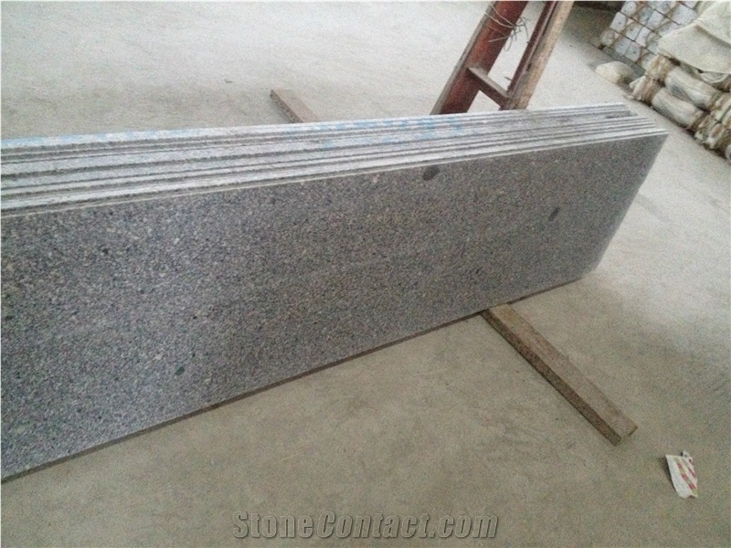 Chinese Exclusive G603 Granite Slabs a Grade B Grade Polish Surface Flamed and Rush Hammered Surface