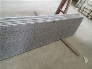 Chinese Exclusive G603 Granite Slabs a Grade B Grade Polish Surface Flamed and Rush Hammered Surface